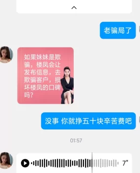 骗子曝光,低级
